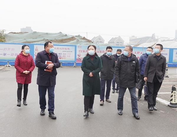 寿县县委副书记孙奇志到寿县县医院督查指导工作