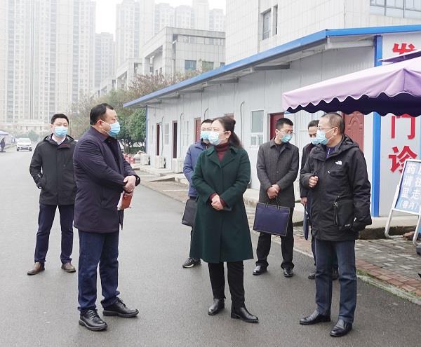 寿县县委副书记孙奇志到寿县县医院督查指导工作