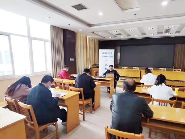 在寿县县医院中会议室进行相关工作培训 .jpg 在寿县县医院中会议室进行相关工作培训 .jpg